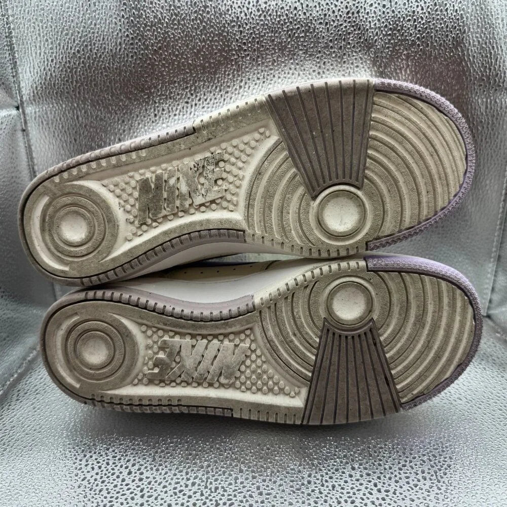 Size 9.5 Nike Gamma Force Womens Ivory Blue Athletic Sneakers Shoes DX9176-110‎